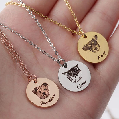 Pet Photo Necklace