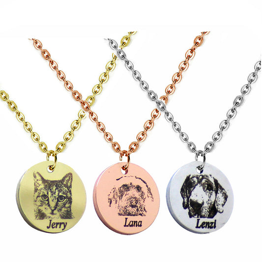 Pet Photo Necklace