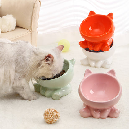 "Whisker Haven Cat Bowl"