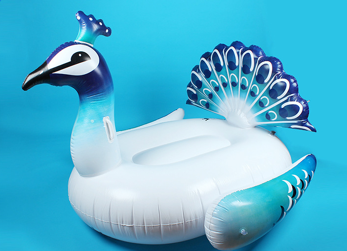 Peacock Paradise Pool Pal Deluxe