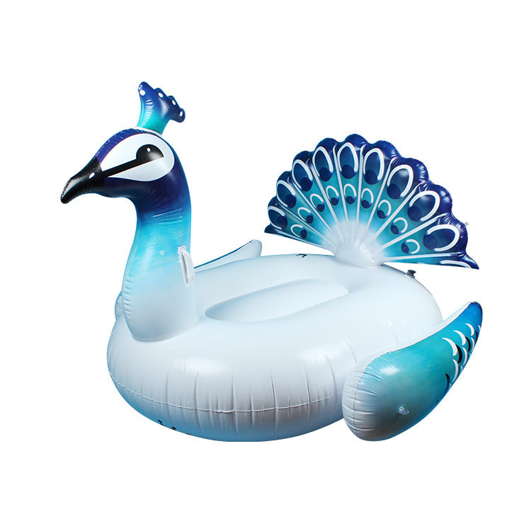 Peacock Paradise Pool Pal Deluxe