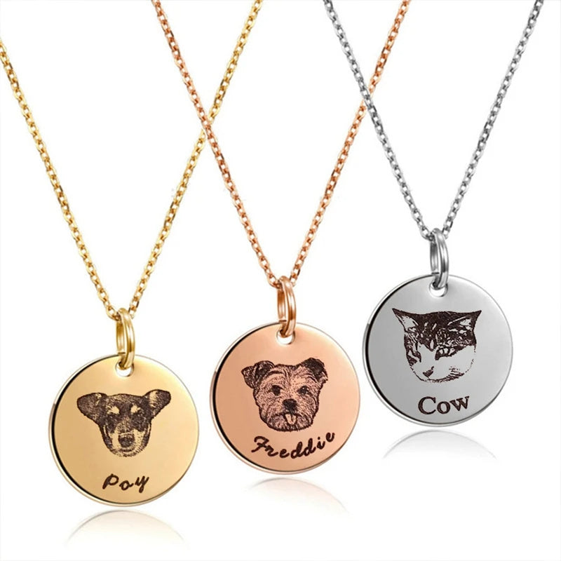 Pet Photo Necklace