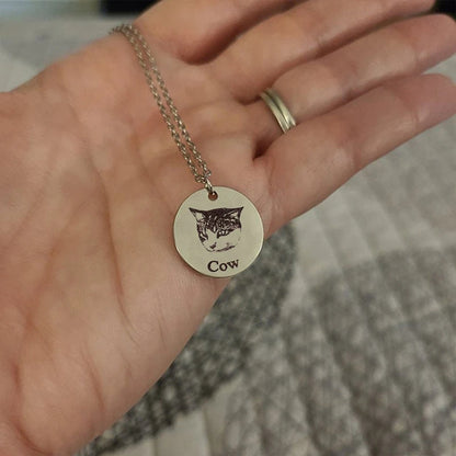 Pet Photo Necklace